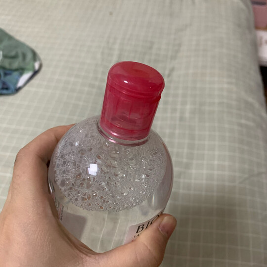 法国贝德玛(BIODERMA)舒妍多效洁肤液250ml(卸妆水 深层清洁 粉水 舒缓保湿 敏感肌 眼唇 原装进口) 晒单图