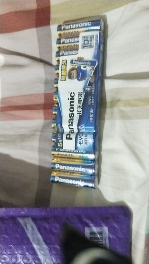 松下(Panasonic)原装进口5号五号AA碱性电池12节全能型适用数码相机玩具遥控器LR6EGC 晒单图