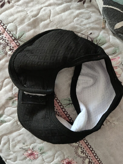 博沃尼克 耳套骑行口罩二合一保暖耳捂冬天耳帽黑色水晶绒/摇粒绒随机发货 晒单图