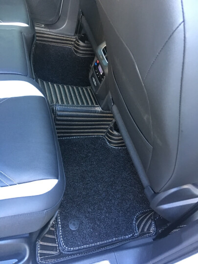 固特异(Goodyear) 丝圈汽车脚垫 适用于2012-2018款福特新福克斯专用脚垫 飞足系列 专车定制 黑色 晒单图