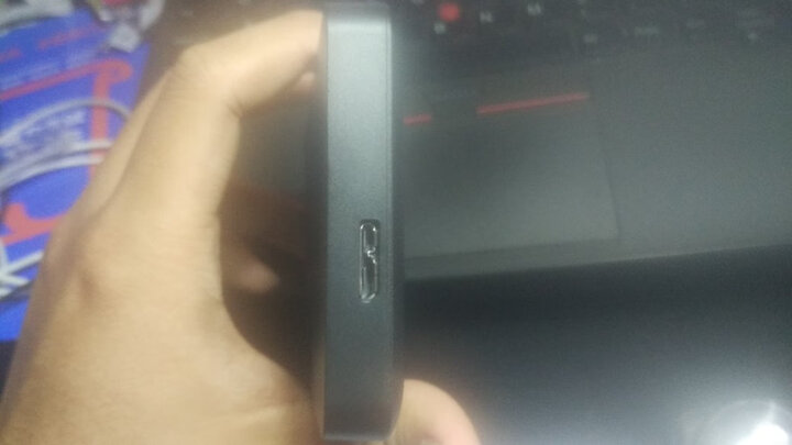 东芝 TOSHIBA Alumy系列 1TB 2.5英寸 USB3.0移动硬盘 尊贵金 晒单图