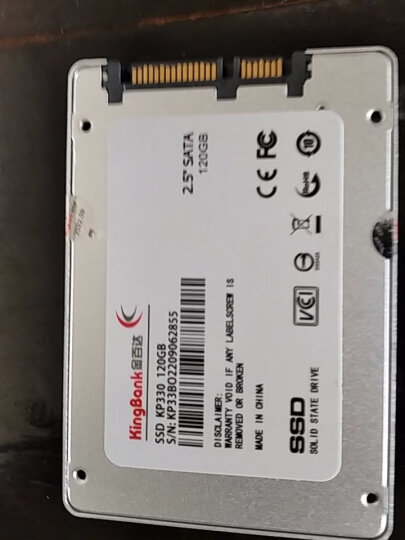 金百达（KINGBANK） 120GB SSD固态硬盘 M.2接口(SATA总线)  KM210 M.2 2280系列 晒单图