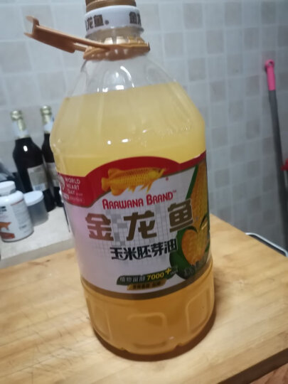 金龙鱼 食用油 非转基因 压榨一级玉米油4L（新老包装随机发货） 晒单图