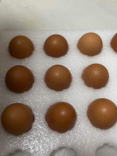 德青源A级鲜鸡蛋32枚1.37kg  无抗生素 谷物喂养 中秋节日礼盒装 晒单图