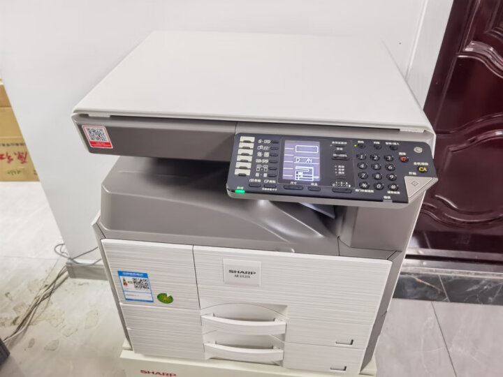 夏普打印机AR2348SV黑白A4A3激光复印扫描M2522X大型办公一体机2322R多功能商用 AR-2348SV【A3打印复印+彩色扫描】 晒单图