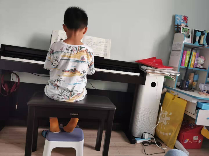 雅马哈（YAMAHA）电钢琴YDP145电子钢琴88键重锤练习考级数码钢琴印尼进口 新品YDP165B黑色标配+礼包 晒单图
