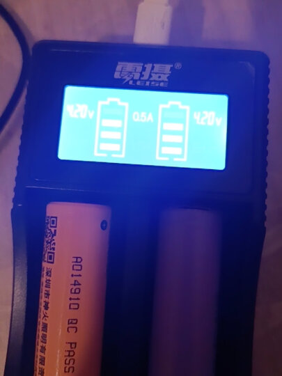 雷摄（LEISE）充电电池 9V280毫安九伏镍氢充电电池(二节装)适用:万用表/玩具遥控器/烟感探测器（无充电器） 晒单图