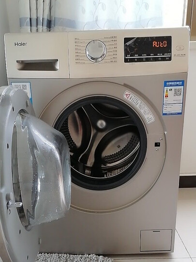 海尔(Haier) 10KG全自动BLDC变频滚筒洗衣机 EG10014B39GU1 晒单图