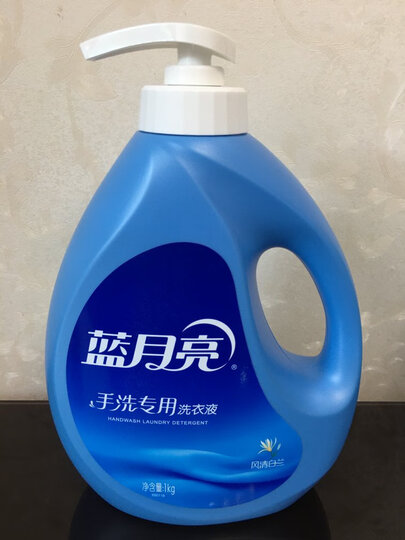 蓝月亮 亮白增艳 洗衣液 内衣净手洗+机洗家庭套装 2KG*2+1KG*1+500G*2+80G*3瓶装 晒单图