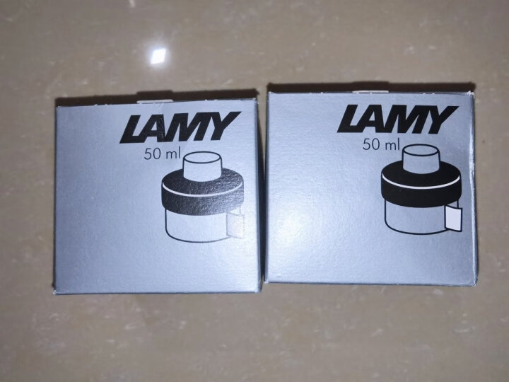 凌美(LAMY)钢笔墨水 配件非碳素墨水T52 50ml蓝色 德国进口送礼礼物 晒单图