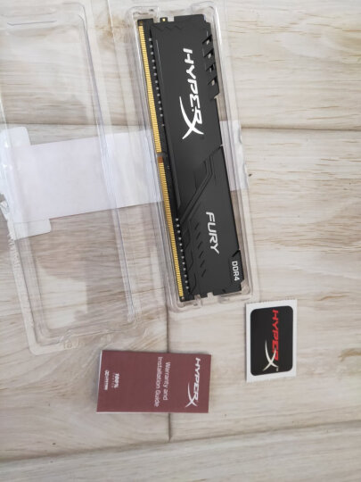 金士顿 (Kingston) 8GB DDR4 2400 台式机内存条 骇客神条 Fury雷电系列 晒单图