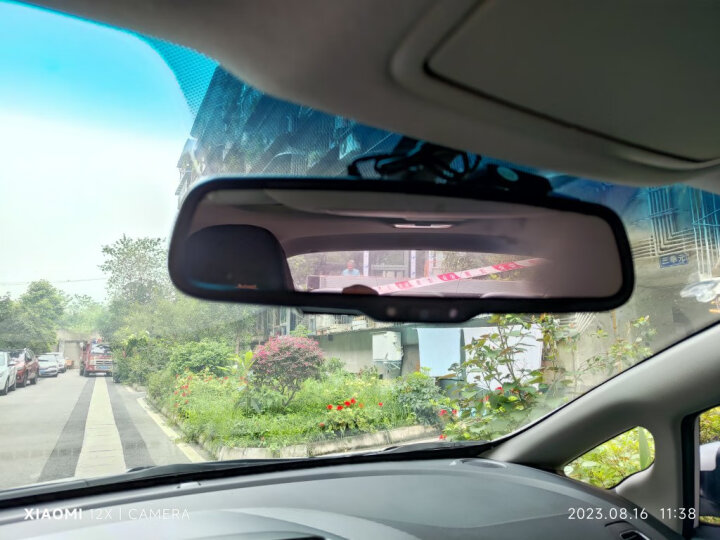 360行车记录仪 智能后视镜S650专用倒车影像后拉摄像头  JP711 黑色 晒单图