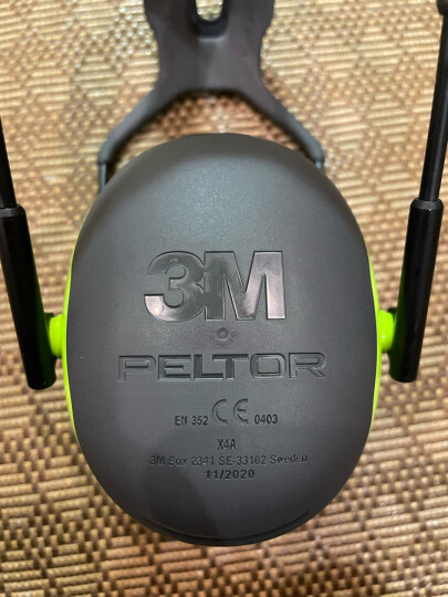 3M X5A隔音耳罩舒适睡觉耳机防降噪音睡眠学习架子鼓射击装修工地工厂用专业防吵神器头戴式 X5A耳罩降噪37db（隔音强劲+睡眠三件套） 晒单图