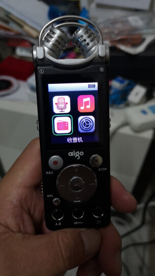 爱国者（aigo） 录音笔R5599 16G 微型专业50米无线录音 降噪远距离 学习会议采访 HIFI播放 黑色 晒单图