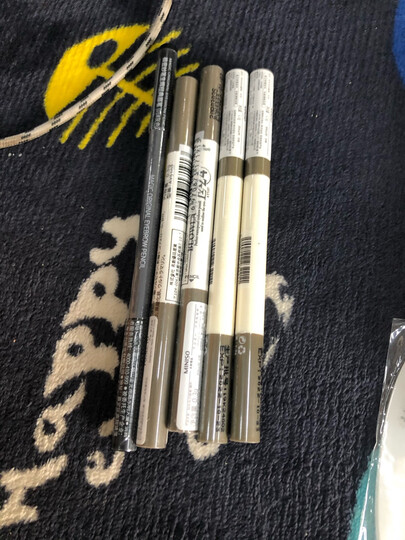 爱丽小屋(ERISE HOUSE)【专卖店】双头自动带刷眉笔防水防汗不脱色自然持久初学 眉笔6#黑色 晒单图