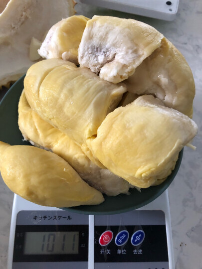 阿榴哥泰国进口金枕头冷冻榴莲果肉 300g 冷冻生鲜水果 晒单图
