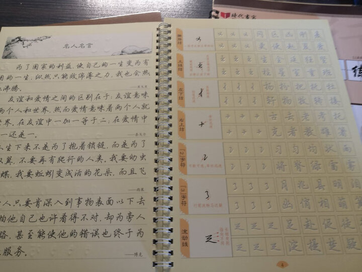 田雪松2000常用字(楷书)初学篇+基础篇+提高篇+进阶篇 隐形字帖正楷体练字帖(套装共4册) 晒单图