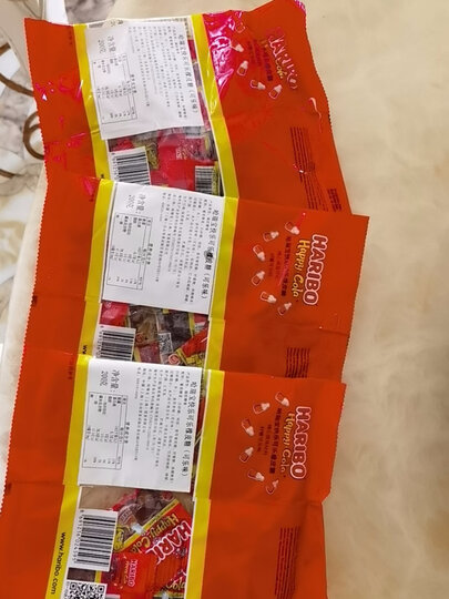 哈瑞宝（Haribo）土耳其进口可乐橡皮糖200g 儿童零食qq糖果软糖 晒单图