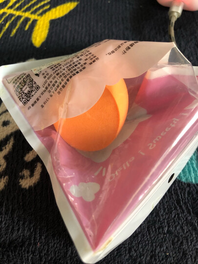 优家(UPLUS)美妆蛋 遇水变大葫芦形水滴形化妆粉扑2个装(彩妆蛋 化妆海绵粉扑定妆 颜色随机) 晒单图