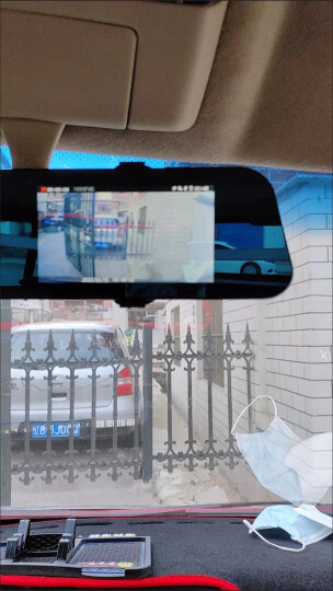 丁威特行车记录仪 高清夜视前后双录倒车影像360度全景免走线电子狗测速 六:10英寸4KAPP双镜头+32G（升64G） 晒单图