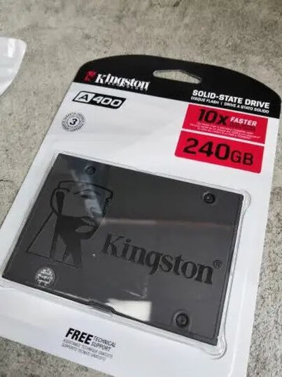 金士顿(Kingston) 240GB SSD固态硬盘 SATA3.0接口 A400系列 晒单图