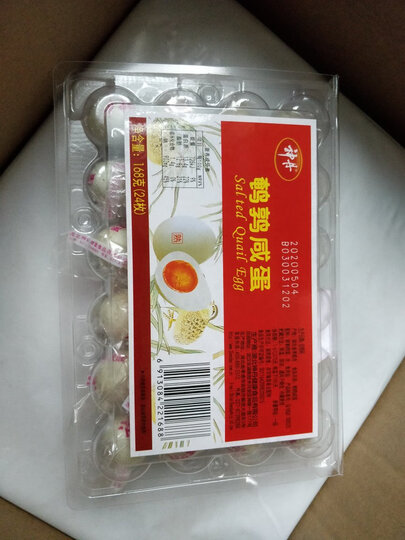 神丹 鹌鹑皮蛋 24枚*7g 家庭装 即食小皮蛋 休闲零食 晒单图