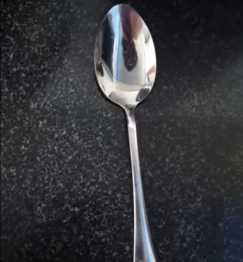 宜洁 勺不锈钢中号餐勺调羹西餐勺中勺6只装JD-7102 晒单图