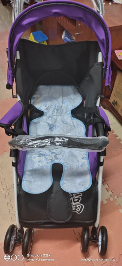 智儿乐 婴儿推车超轻便携高景观可坐可躺避震伞车折叠宝宝婴儿车 富贵紫简易版 晒单图