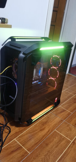 酷冷至尊(CoolerMaster)侦察兵II 台式电脑主机中塔机箱(支持ATX主板/USB3.0/电源下置/大侧透面板) 黑色 晒单图