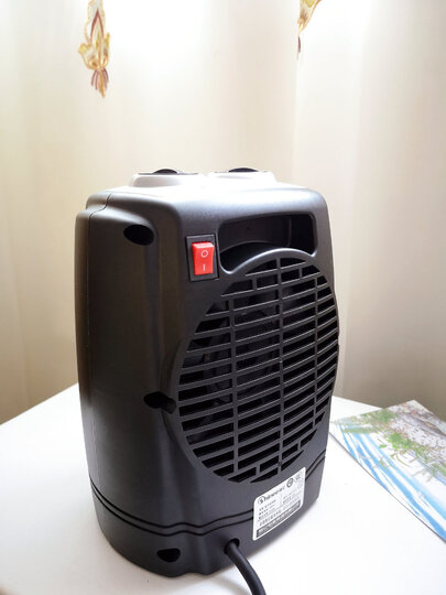 赛亿(Shinee)取暖器 电暖器 电暖气 暖风机家用 节能省电 卧室办公室台立式迷你热风机烤火炉HN2118PT 晒单图