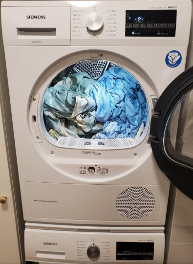 西门子(SIEMENS) 10公斤滚筒洗衣机全自动 BLDC变频电机 专业羽绒洗 混合洗 防过敏 WM12P2692W 晒单图