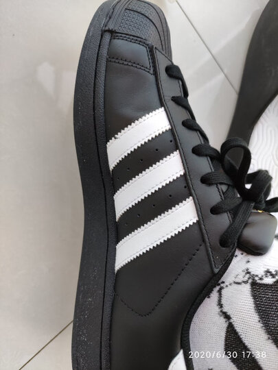 阿迪达斯官网adidas 三叶草SUPERSTAR FOUNDATION男女鞋经典运动鞋B27140 如图 41 晒单图