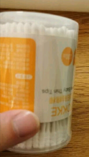 思拓科 婴儿儿童细头棉棒180支 宝宝两用掏耳朵肚脐棉签特惠装 纸轴化妆棉签螺旋水滴两头清洁棉棒 晒单图