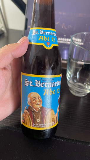 圣伯纳（StBernardus）比利时精酿啤酒 圣伯纳12号啤酒修道院风格四料啤酒 330mL*12瓶 晒单图