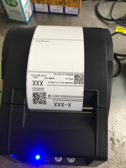 佳博（Gprinter）3120TU蓝牙热敏条码打印机标签小票家用二维码服装吊牌不干胶办公票据80 GP-3120tu蓝牙版（风火递小程序）标签+面单 晒单图