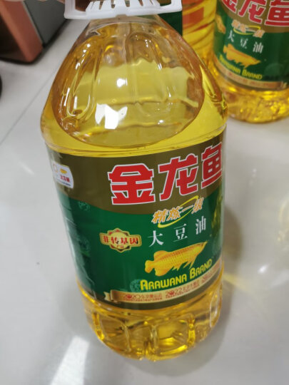 金龙鱼 食用油 非转基因 压榨 东北风味 浓香笨榨熟豆油 5L 晒单图