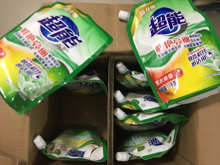 超能11斤套装:双离子洗衣液(焕彩新生)1.5kg+500g*8 整箱装 天然椰油 温和无刺激 护色 晒单图
