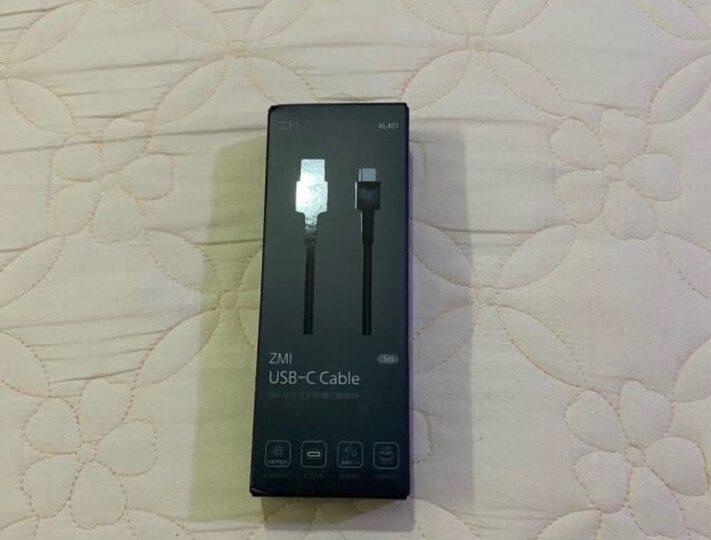ZMI(紫米)Type-C充电器线/数据线/编织线 适用乐视1s/小米4c/小米5/魅族Pro5配件 AL411红30厘米 晒单图