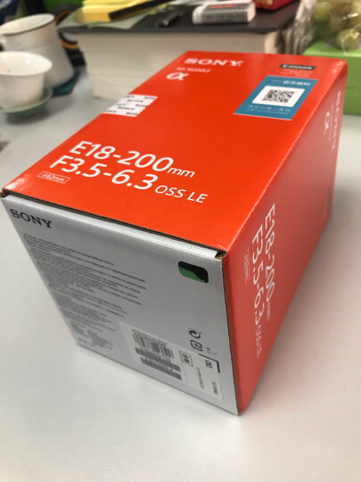 索尼（SONY）E 18-200mm F3.5-6.3 OSS LE APS-C画幅远摄变焦微单相机镜头 E卡口（SEL18200LE） 晒单图