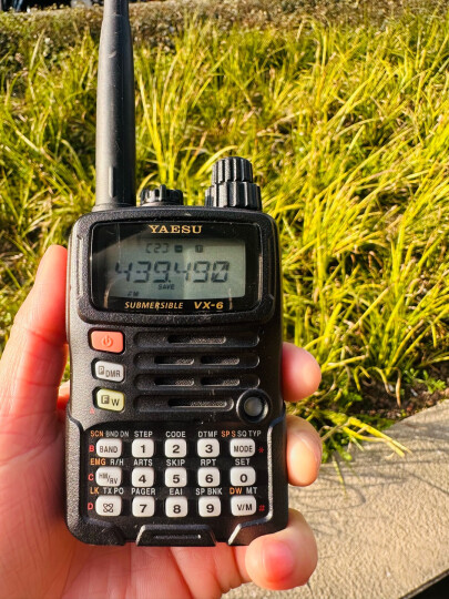 YAESU 八重洲 VX-6R 防水双频段手持对讲机 手台 行货 标配+座充+车充 晒单图