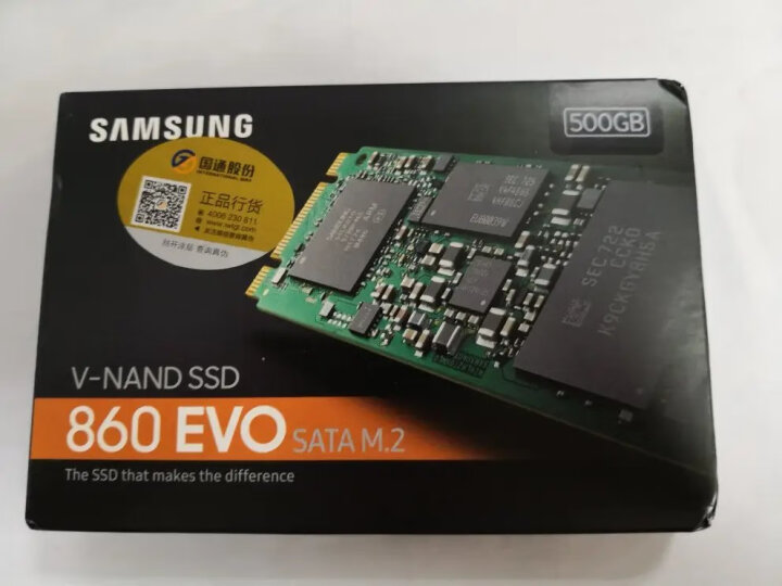 三星（SAMSUNG）250GB SSD固态硬盘 SATA3.0接口 860 EVO（MZ-76E250B） 晒单图