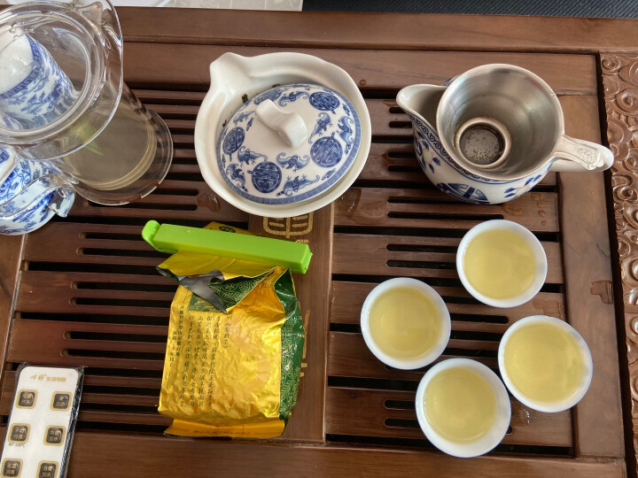 喜味香台湾高山茶梨山高冷茶冻顶乌龙茶清香花香回甘可冷泡阿里山杉林溪 梨山高山茶 150g * 1罐 晒单图