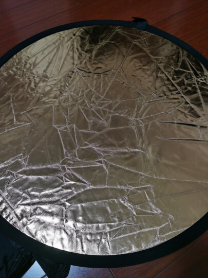 神牛（Godox）反光板二合一金银补光板折叠挡光板柔光板户外遮阳板 人像证件反光板便携补光板 80cm 晒单图