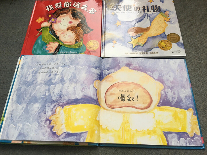 凯迪克金奖绘本系列:火车头+灯船+登月(陆海空三部曲 套装全3册) 晒单图