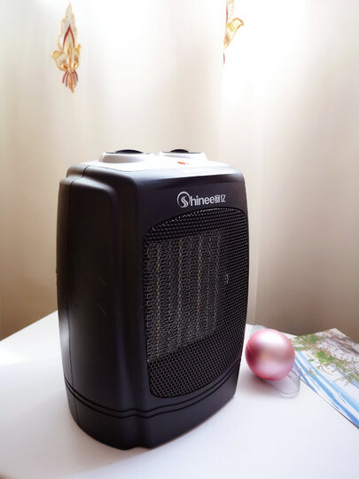 赛亿(Shinee)取暖器 电暖器 电暖气 暖风机家用 节能省电 卧室办公室台立式迷你热风机烤火炉HN2118PT 晒单图