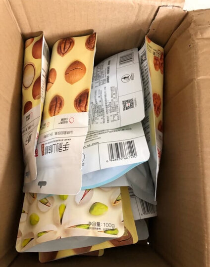 百草味 每日坚果炒货 休闲零食特产 开心果盐焗味100g/袋 晒单图