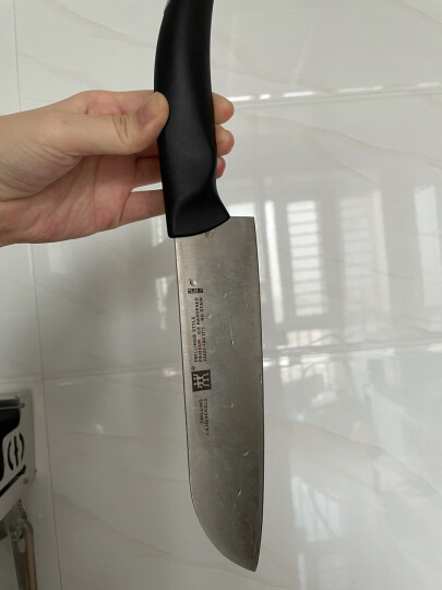 双立人（ZWILLING） 刀具套装 菜刀切菜刀中片刀 多用刀厨房家用 不锈钢刀具2件套 晒单图