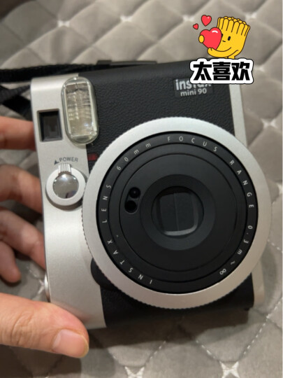 富士instax立拍立得 一次成像相机 mini90 棕色 晒单图