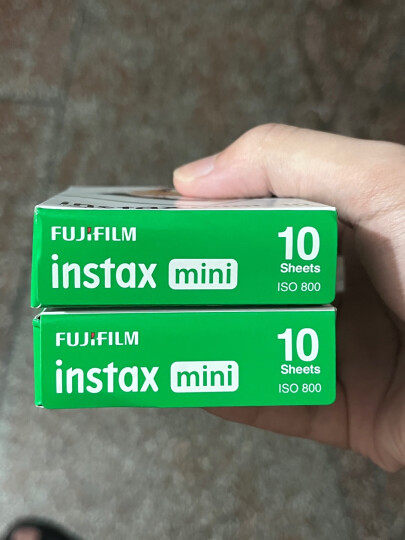 富士INSTAX 立拍立得 一次成像相机 MINI7s相机 蓝 入门套餐(10张胶片) 晒单图