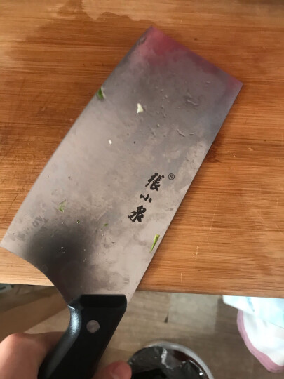张小泉 厨房用刀家用不锈钢切菜刀 刀具菜刀单刀 切片刀N5472 晒单图